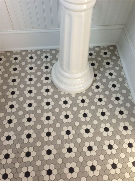 Ceramic Mosaic Hex Tile Photo Of Ceramic Mosaic Hex Tile We Installed