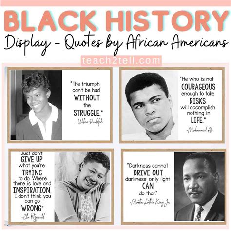 Black History Month Bulletin Board Posters