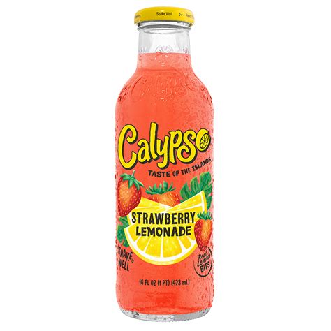 Calypso Strawberry Lemonade 473ml In 2021 Strawberry Lemonade