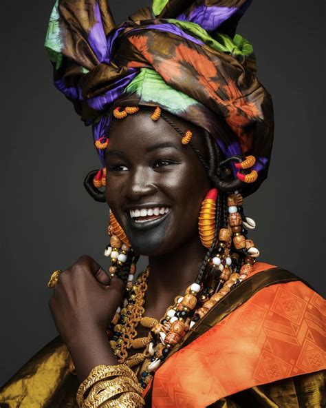 Senegalese Model Khoudia Diop Serves Melanin Goddess Vibes As She Celebrates Senegal S