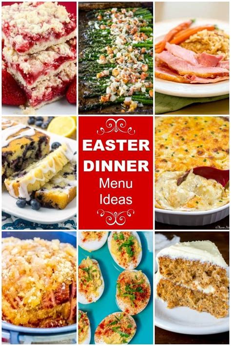 Easter Dinner Menu Ideas Flavor Mosaic In 2020 Easter Dinner Easter Dinner Menus Delicious