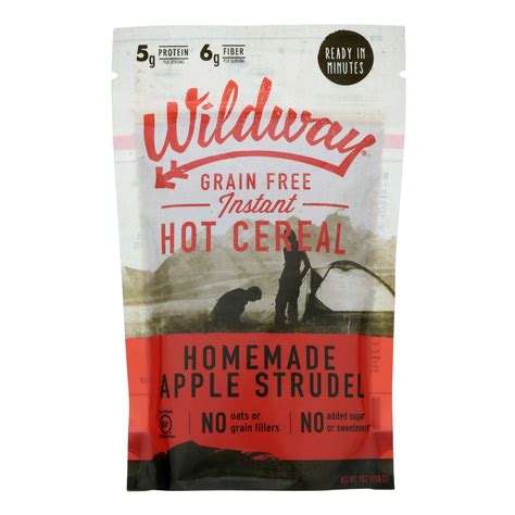 Angie has been an online writer for more than 9 years and has strong opinions about muesli (and other things). Wildway Grain Free Apple Strudel Instant Hot Cereal - Shop ...
