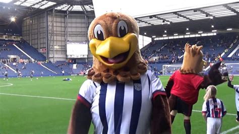 Colin the combi is west bromwich albion's new mascot (photo: Isabel,s West Brom Mascot Day - YouTube