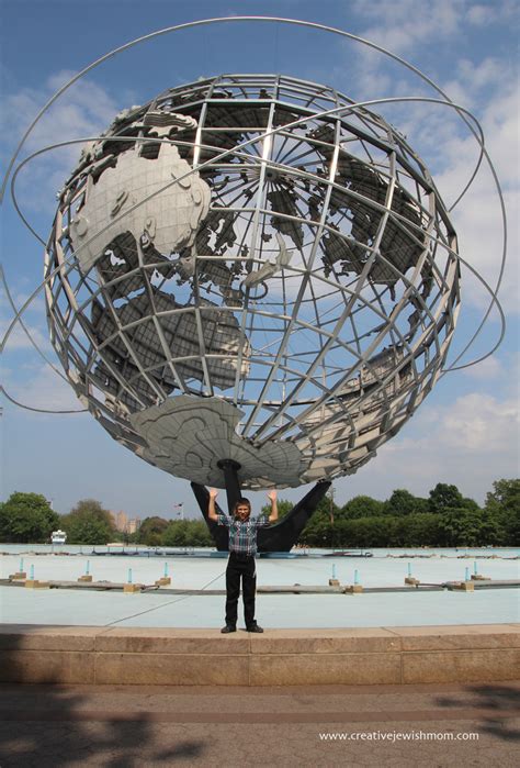 The Unisphere In Flushing Meadows Corona Park Queens New York