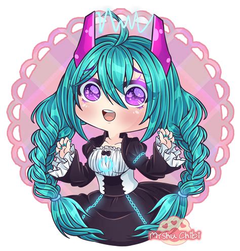 ArtStation - Comission Half body chibi.