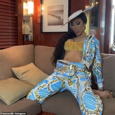 Cardi B Shows Off Her Assets With A Racy Instagram Video As She Shares