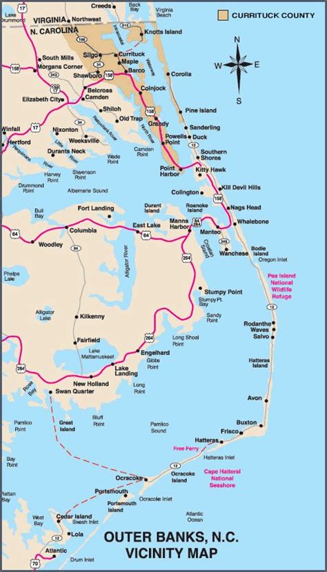 31 Map Of North Carolina Beaches Maps Database Source 133560 Hot Sex