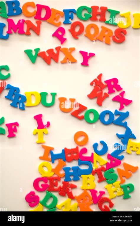 Jumbled Alphabet Letters