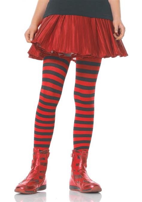 Little Girls Toddlers Striped Tights Stockings Kids