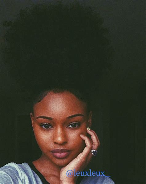 Pin By Random Melanin On Pretty Tresses ‍♀️ Dark Skin Beauty Black Beauty Women Natural