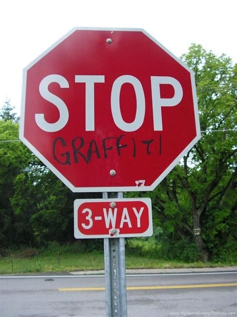 Funny Stop Signs 15