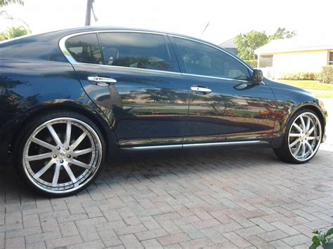 The sound system has been up graded with all of the interior door speakers replaced by cdt 6.5 components, powered by a alpine 650 4 channel. Lexus GS on 22 inch Vossens - ClubLexus - Lexus Forum Discussion