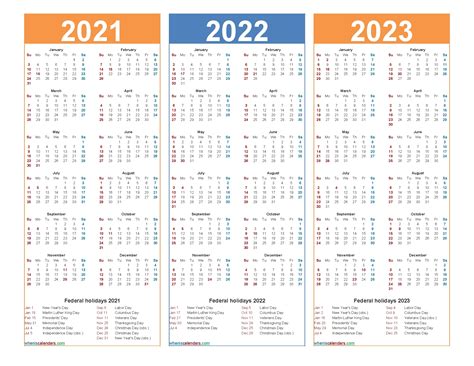Perfect Calendar 2022 And 2023 Get Your Calendar Printable