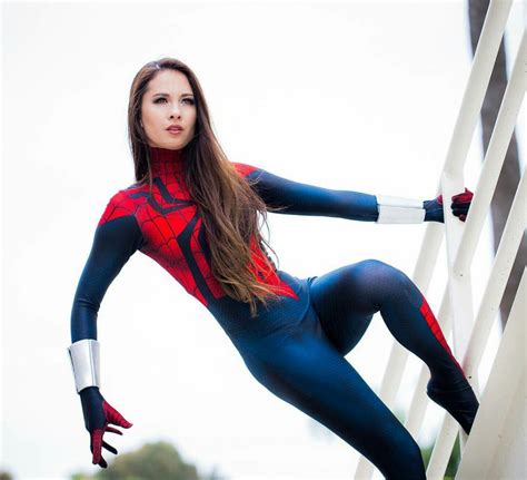 Spiderwoman Cosplay Spiderman Cosplay Superhero Cosplay Marvel
