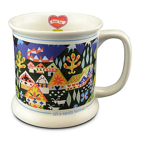 We offer the finest quality teas and coffee, a wide ranging lunch and breakfast menu, a fantastic. Disney Coffee Cup - it's a small world! - German