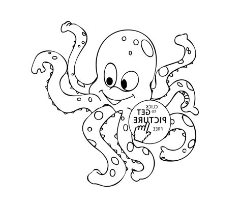 Easy and free to print octopus coloring pages for children. Octopus Drawing For Kids at GetDrawings | Free download