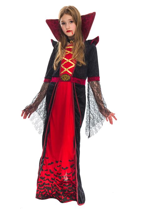 Suit Yourself Dark Vampire Costume For Girls Size Large 12 14
