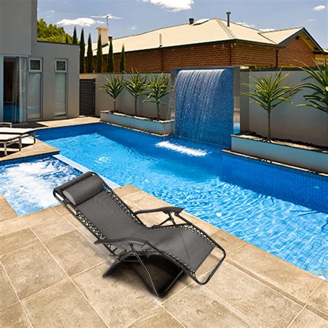Zero gravity design reduces stress on your entire body—making it ideal for those with back problems. Zero Gravity Chair - Outdoor Lounge Folding Reclining ...