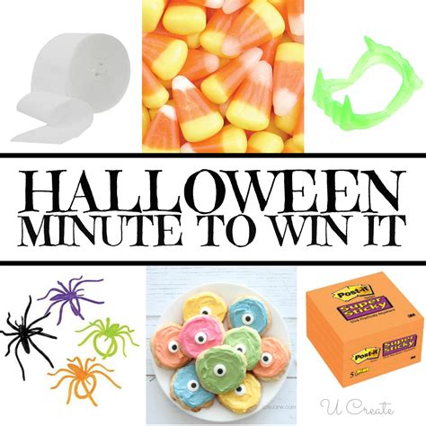 Maybe you would like to learn more about one of these? Halloween Minute To Win It Games - U Create
