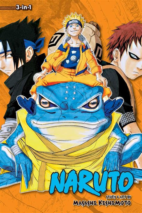 Manga Reviews The 2000s Naruto 3 In 1 Omnibus Vol 5 Volumes 13 15