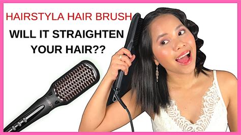 Hairstyla Hair Brush Revolution Reviewhmmmmm Youtube