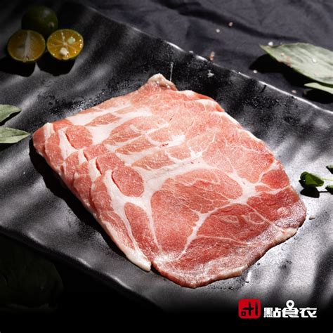 【點食衣】台灣黑豚梅花燒肉片烤肉片台灣黑豬肉200g ±5一盒 蝦皮購物