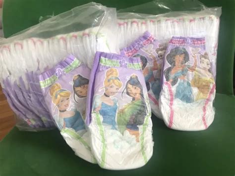Huggies Pull Ups Plus Training Pants For Girls Size 3t 4t Lot Of 55 New