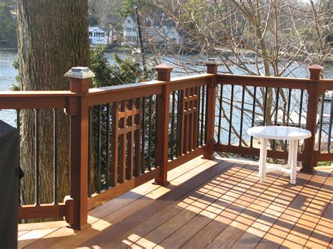 Deck railings do more than keep your family members safe: Deck Railing Ideas 15 - DECOREDO