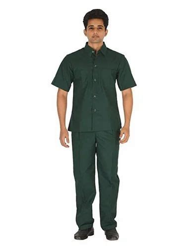 Poly Cotton Half Sleeves Industrial Uniforms Model Namenumber 00ind