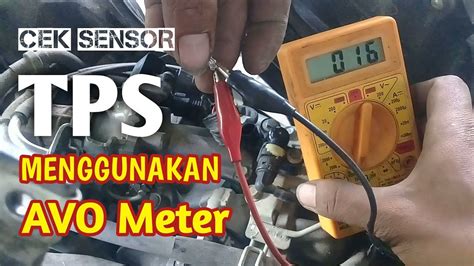 Avo meter adalah singkatan dari ampere volt ohm meter. Cara cek sensor TP menggunakan AVO meter + cek signal ...