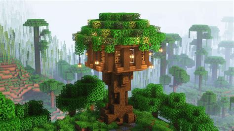 10 best minecraft treehouse designs 2023