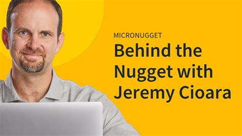 Behind The Scenes Making A Cbt Nugget With Jeremy Cioara Youtube