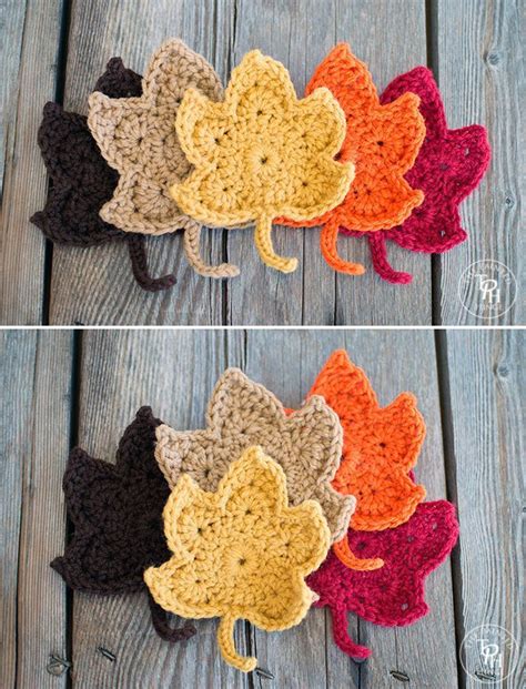 Free Crochet Patterns For Fall Leaves