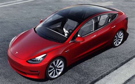 2021 Tesla Model 3 Standard Range Plus Rwd Five Door Sedan