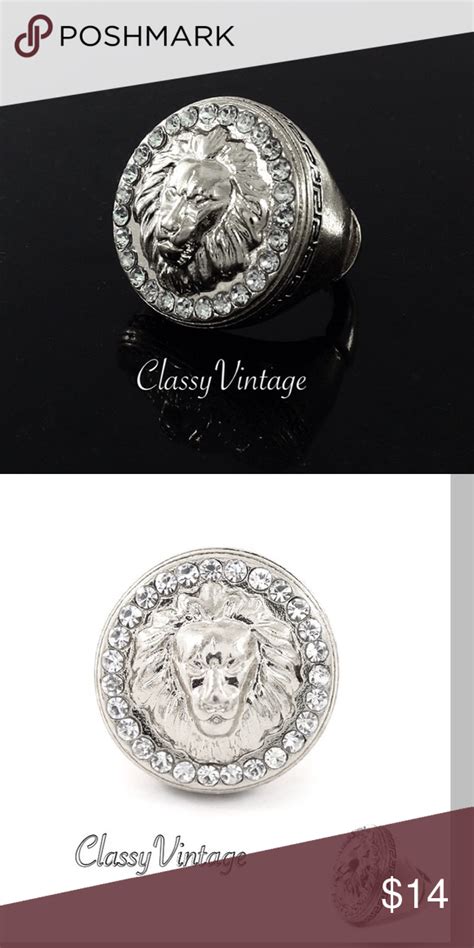 В меню американская кухня, бургеры, итальянская. Lion head diamond embellished ring Boutique | Ladies ...
