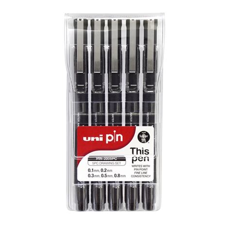 Uni Pin Fineline Drawing Pens