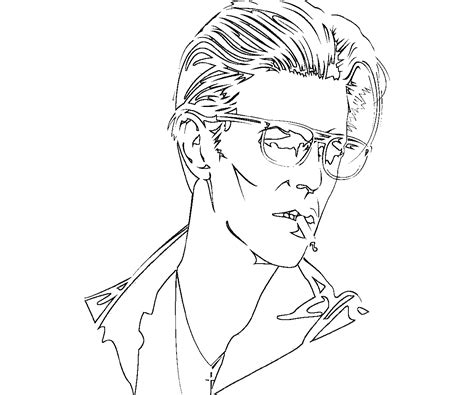 38+ david the shepherd boy coloring pages for printing and coloring. David Bowie Coloring Pages | Yumiko Fujiwara