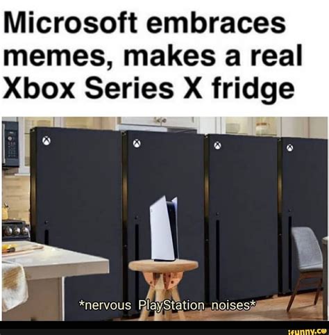 Microsoft Embraces Memes Makes A Real Xbox Series X Fridge Nervous