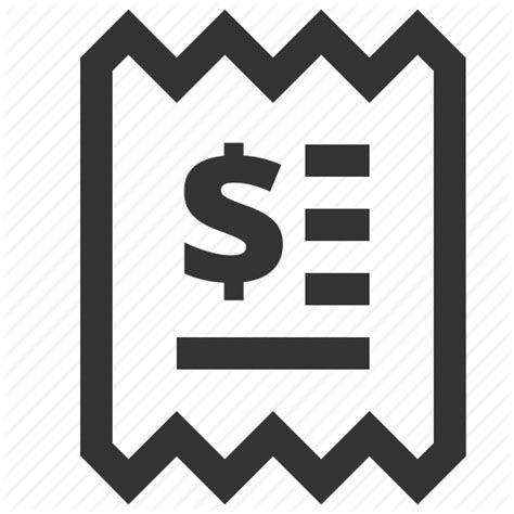 Receipt Svg Png Icon Free Download 456523 Onlinewebfo