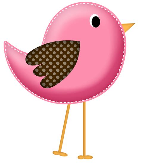 Pink Bird Clip Art Clip Art Birds And Birdhouses Clipart Pinterest