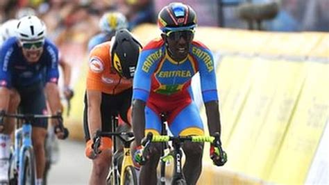 Biniam Girmay Pedalling Fast To Continue Eritreas Cycling Rise Bbc Sport