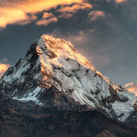 Annapurna Massif Mountain Range Nepal Ipad Pro Wallpapers Free Download