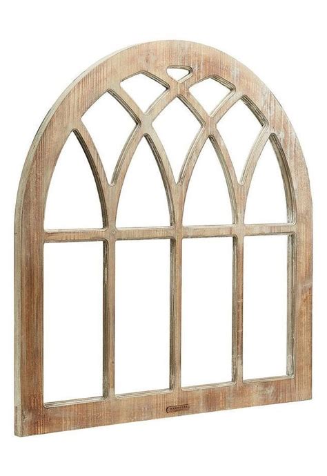 Diy Reversible Fixer Upper Cathedral Window Frame Arched Wall Decor