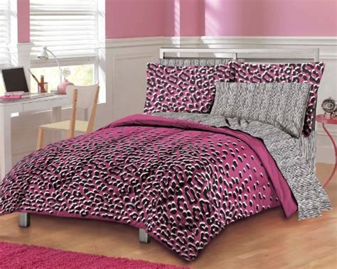 Check out our zebra hot pink bedding selection for the very best in unique or custom, handmade pieces from our shops. Girls Teen Hot Pink Leopard Print Comforter Set | Bedding ...