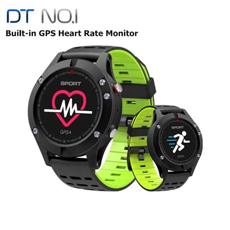 No1 F5 Gps Bluetooth Smart Watch Heart Rate Monitor Multi Sport Mode