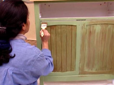 Painting cabinets of difficulties is easy and can completely transform a room. How to Antique a Cabinet | how-tos | DIY