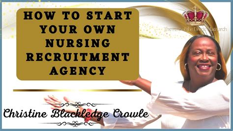 How To Start Your Own Nursing Recruitment Agency Youtube