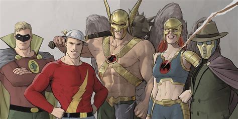 Hawkman Brings The Jsa Back Into His Continuity In September