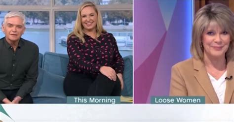 Ruth Langsford Suffers This Morning Slip Up As Phillip Schofield Mocks