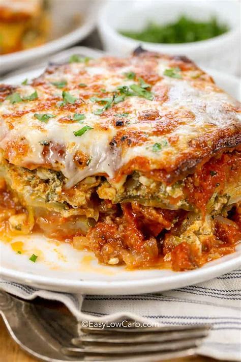 Maybe you would like to learn more about one of these? Zucchini Lasagna {Healthy Low Carb Meal} - Easy Low Carb